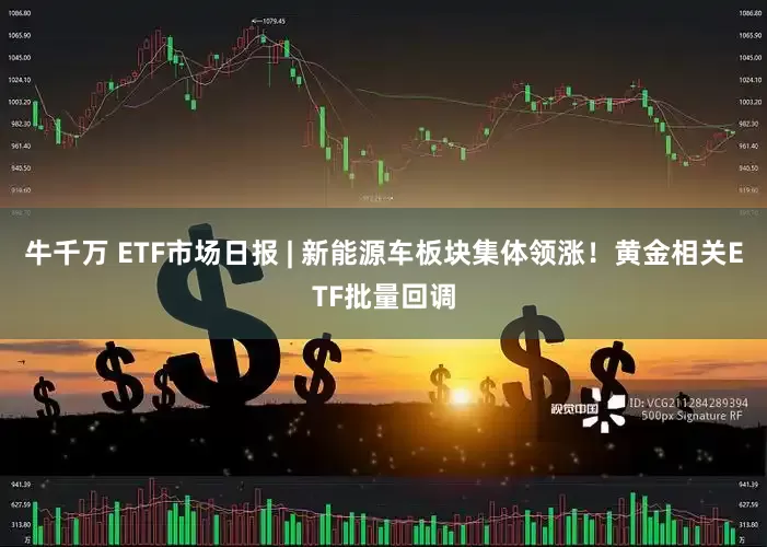 牛千万 ETF市场日报 | 新能源车板块集体领涨！黄金相关ETF批量回调