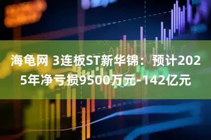 海龟网 3连板ST新华锦：预计2025年净亏损9500万元-142亿元